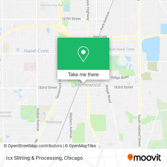Icx Slitting & Processing map
