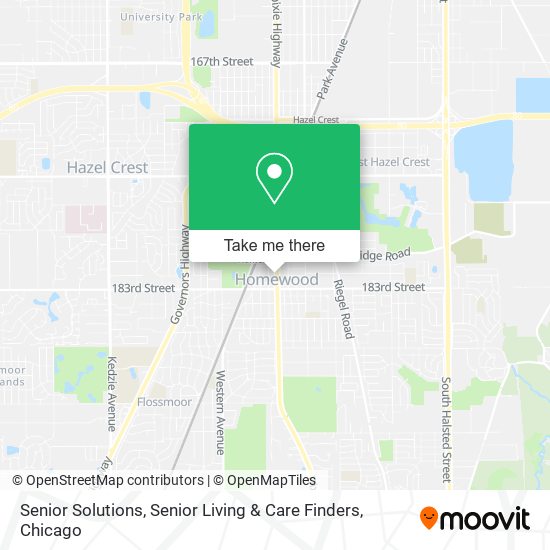 Senior Solutions, Senior Living & Care Finders map