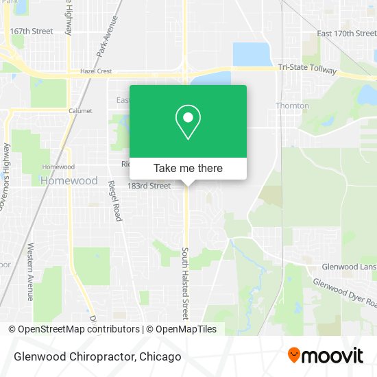 Mapa de Glenwood Chiropractor