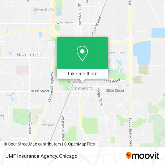 JMF Insurance Agency map