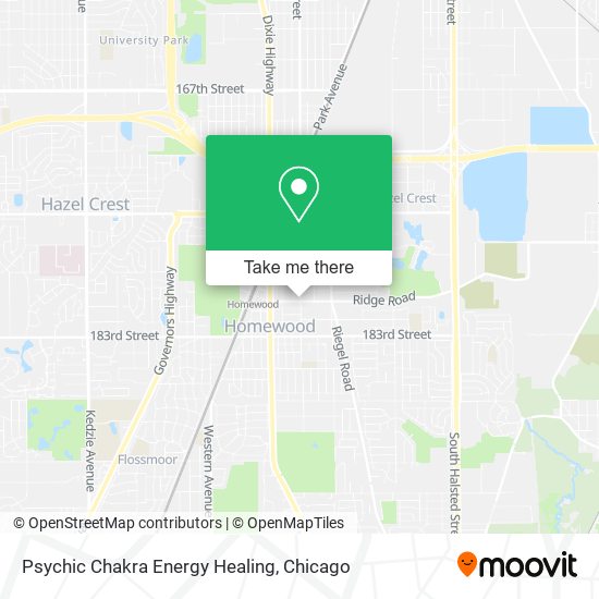 Psychic Chakra Energy Healing map