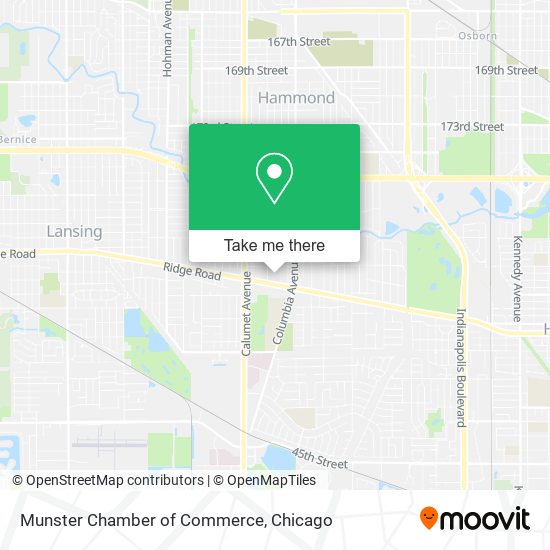 Munster Chamber of Commerce map