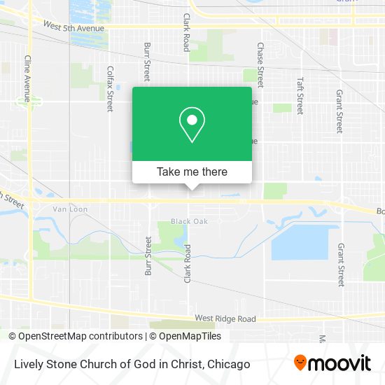 Lively Stone Church of God in Christ map