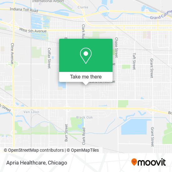 Apria Healthcare map