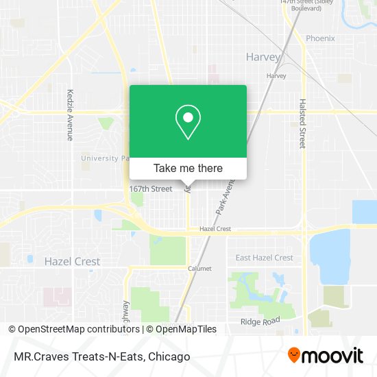 MR.Craves Treats-N-Eats map