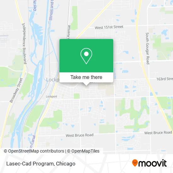 Lasec-Cad Program map