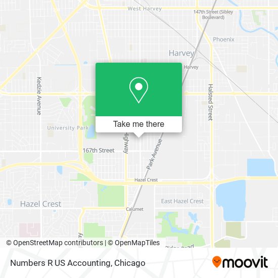 Numbers R US Accounting map