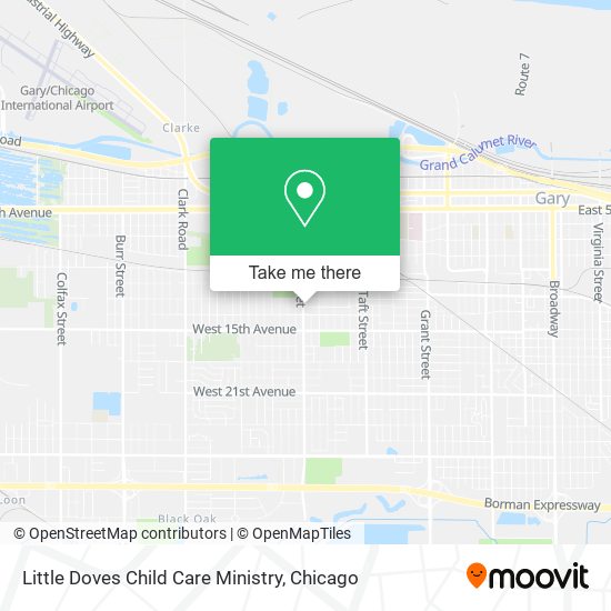 Mapa de Little Doves Child Care Ministry