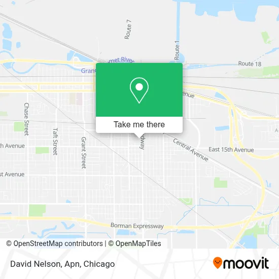 David Nelson, Apn map