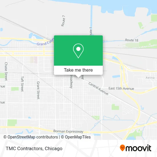 TMC Contractors map