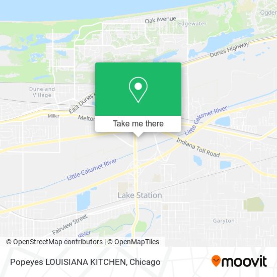 Popeyes LOUISIANA KITCHEN map