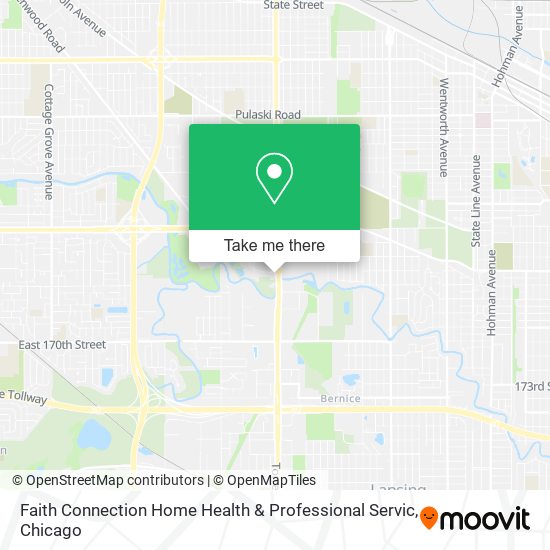 Mapa de Faith Connection Home Health & Professional Servic