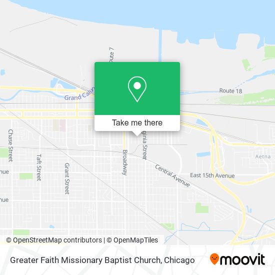 Greater Faith Missionary Baptist Church map