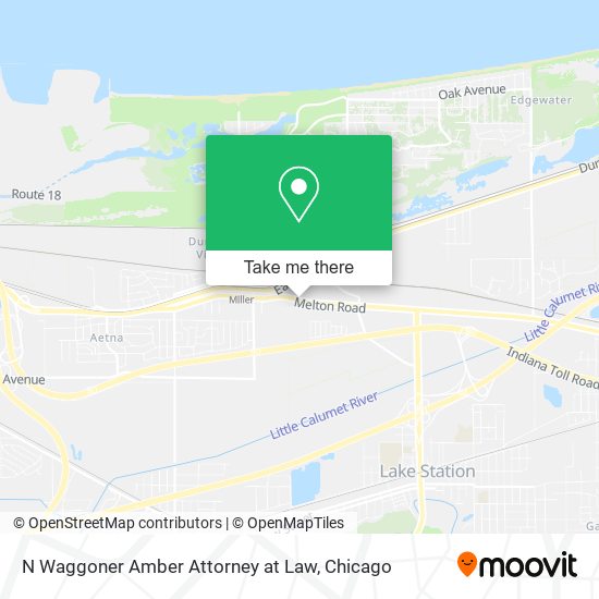 Mapa de N Waggoner Amber Attorney at Law