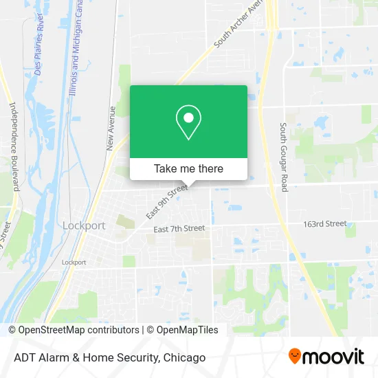 ADT Alarm & Home Security map