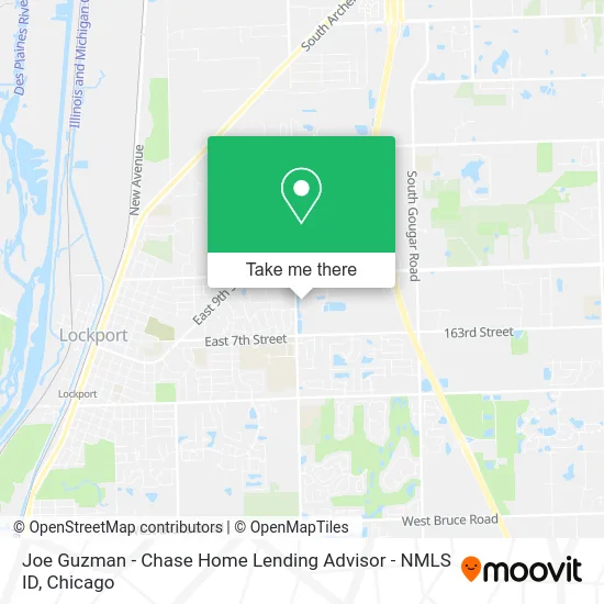 Joe Guzman - Chase Home Lending Advisor - NMLS ID map