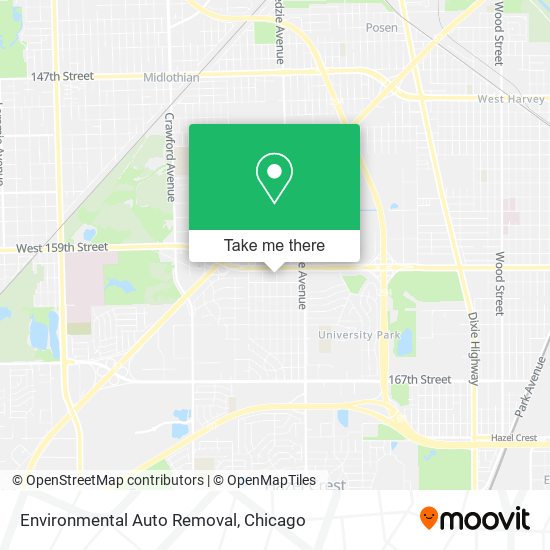 Environmental Auto Removal map