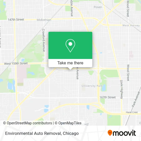 Environmental Auto Removal map