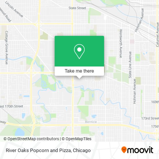 Mapa de River Oaks Popcorn and Pizza