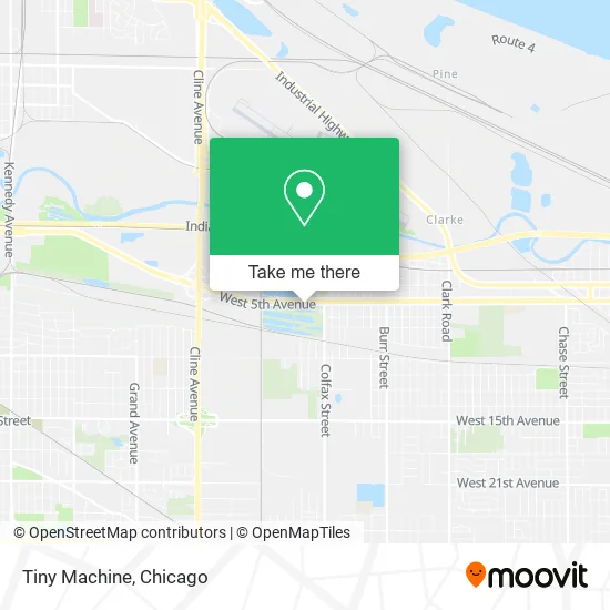 Mapa de Tiny Machine