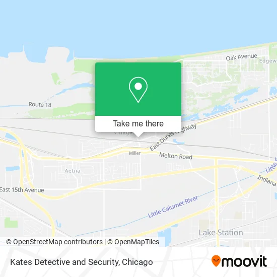 Kates Detective and Security map