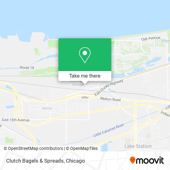 Mapa de Clutch Bagels & Spreads