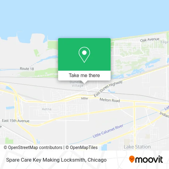 Spare Care Key Making Locksmith map