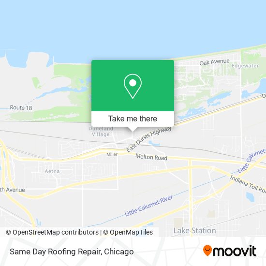 Mapa de Same Day Roofing Repair