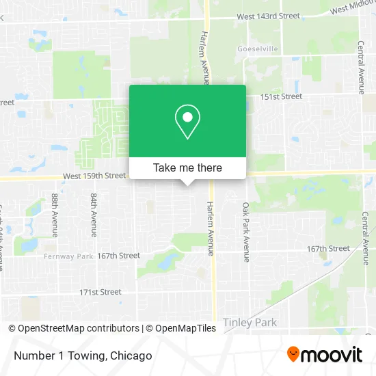 Mapa de Number 1 Towing