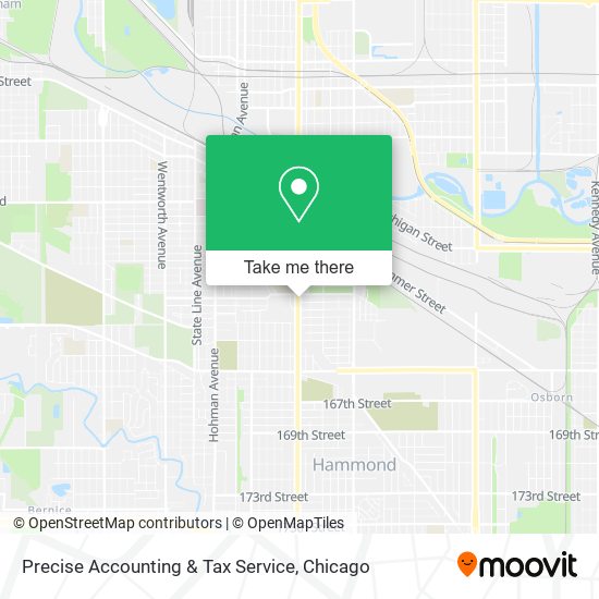 Mapa de Precise Accounting & Tax Service