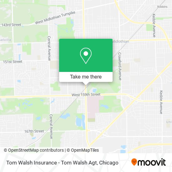 Mapa de Tom Walsh Insurance - Tom Walsh Agt