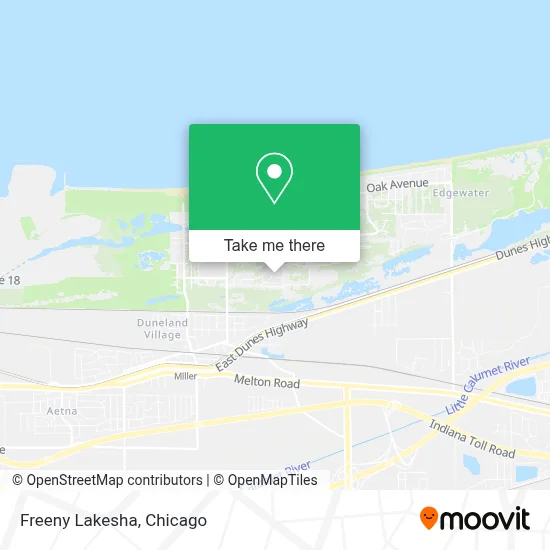 Freeny Lakesha map