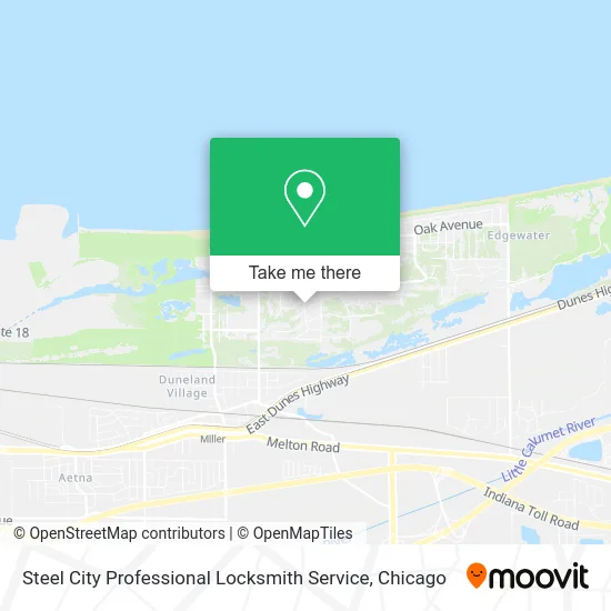 Steel City Professional Locksmith Service map
