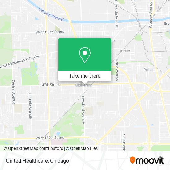 Mapa de United Healthcare