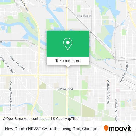 New Genrtn HRVST CH of the Living God map