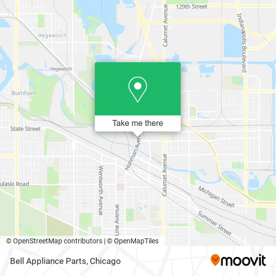 Bell Appliance Parts map