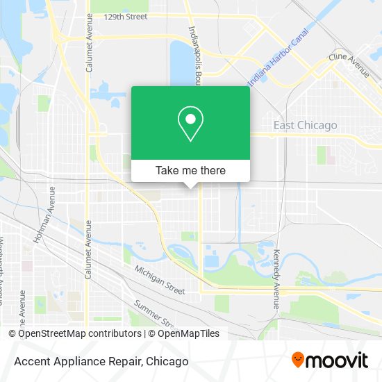 Accent Appliance Repair map