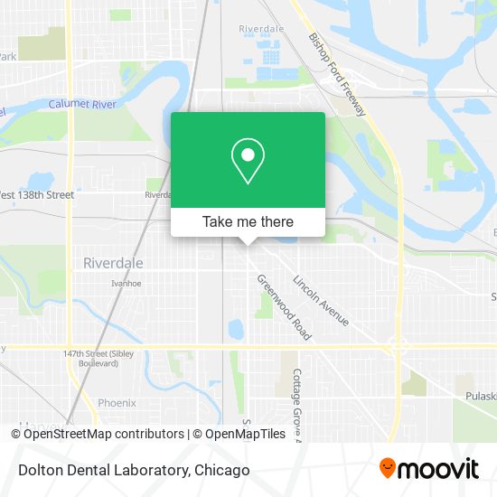 Dolton Dental Laboratory map