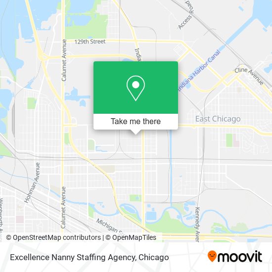 Mapa de Excellence Nanny Staffing Agency