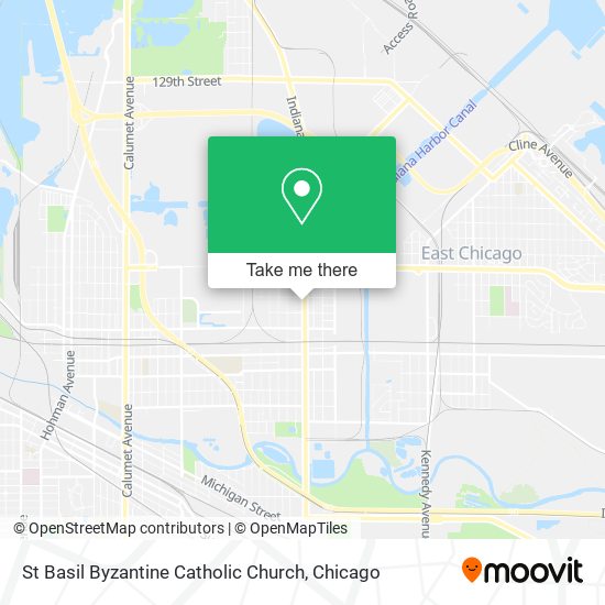 St Basil Byzantine Catholic Church map