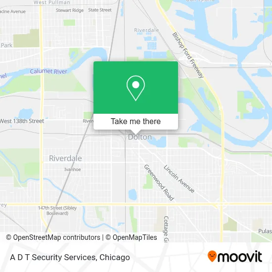 A D T Security Services map