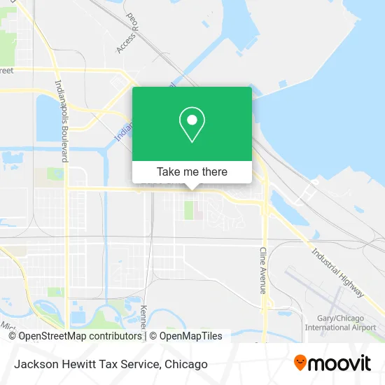 Jackson Hewitt Tax Service map