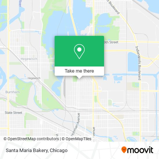 Mapa de Santa Maria Bakery
