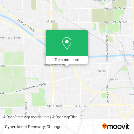 Cyber Asset Recovery map