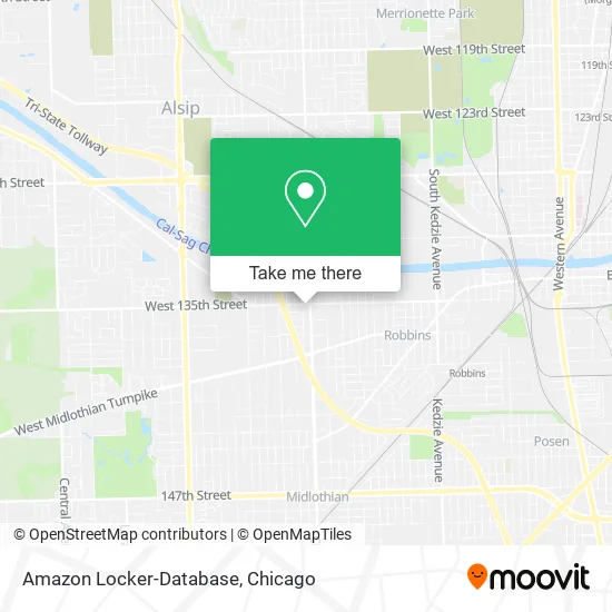 Amazon Locker-Database map