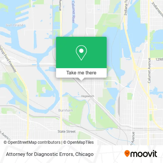 Attorney for Diagnostic Errors map