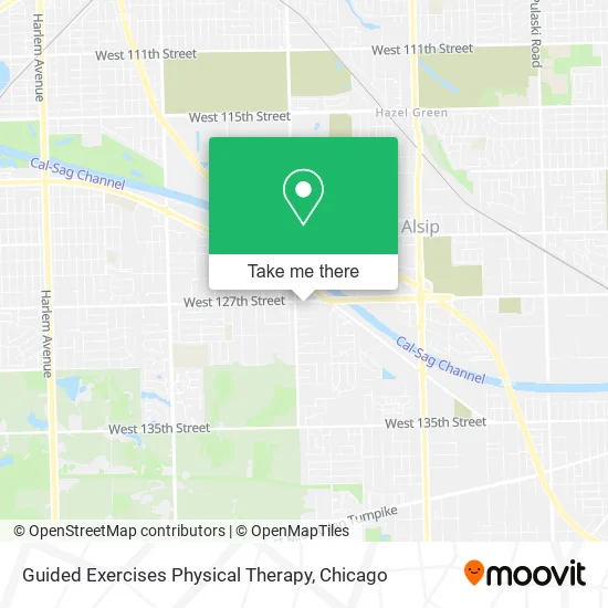 Guided Exercises Physical Therapy map