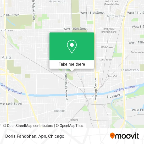 Doris Fandohan, Apn map
