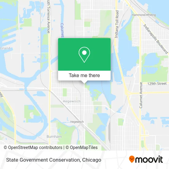 State Government Conservation map