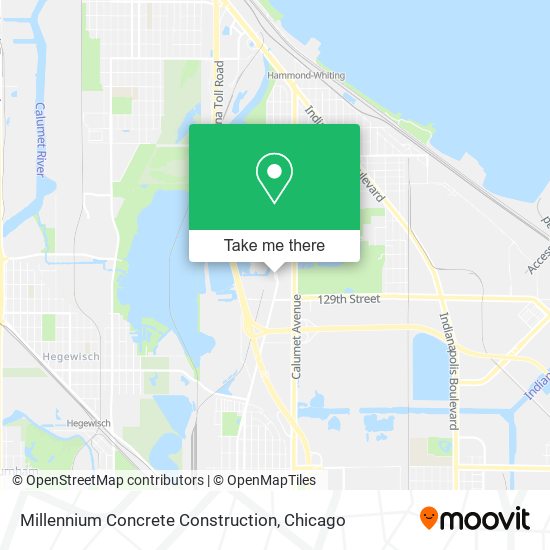 Millennium Concrete Construction map